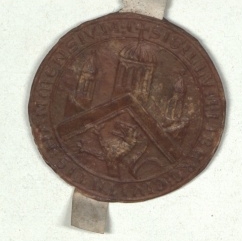 Datei:Siegel der Stadt Hamm - 14 Jahrhundert.jpg
