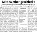 "Mitbewerber geschluckt", Westfälischer Anzeiger, 07. Juli 2009