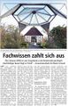 "Fachwissen zahlt sich aus", Westfälischer Anzeiger, 29. Dezember 2009