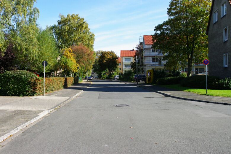 Sorauer Straße Ecke Thorner Straße Richtung Memeler Straße