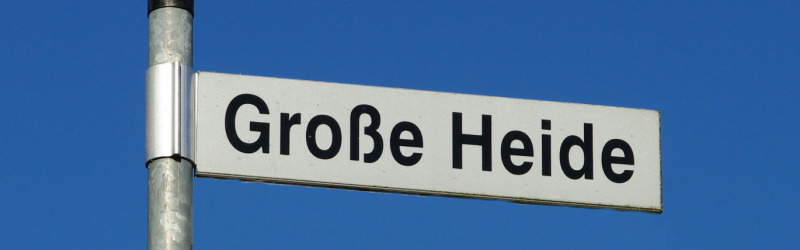Datei:Strassenschild Grosse Heide.jpg