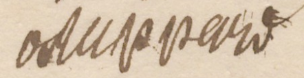 Datei:Unterschrift Berthold Friedrich Wilhelm v Rappard in einem Brief an an Freiherrn vom Stein .png
