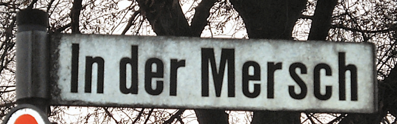 Datei:Strassenschild In der Mersch.jpg