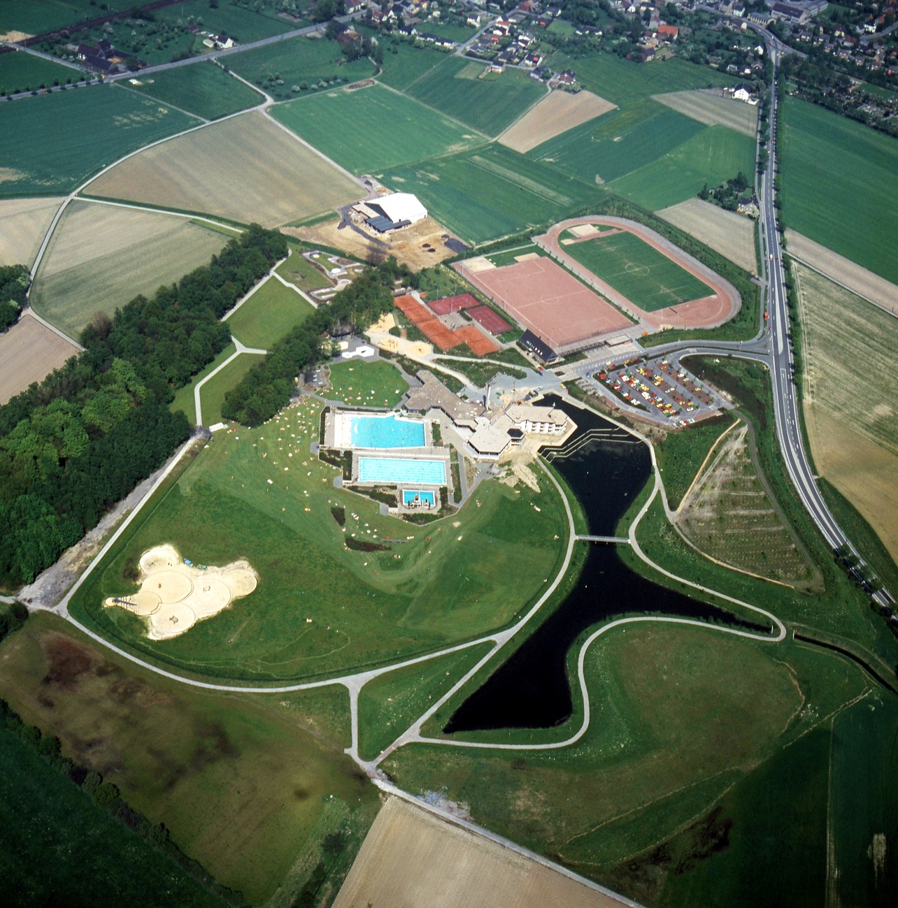 Selbachpark von oben, 1979 © RVR – Datenlizenz Deutschland