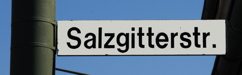 Datei:Strassenschild Salzgitterstrasse.jpg
