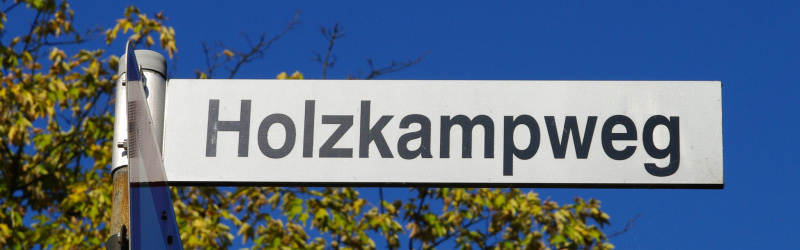 Datei:Strassenschild Holzkampweg.jpg