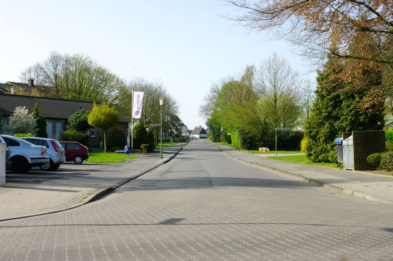 Andreasstraße von der Marinestraße aus Richtung Hammer Straße