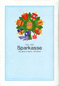 Sparkasse Hamm 1840–1990 (Cover)