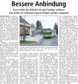"Bessere Anbindung", Westfälischer Anzeiger, 4. Dezember 2009