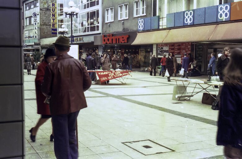 co op in der Weststraße, ca. 1975