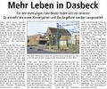 "Mehr Leben in Dasbeck", Westfälischer Anzeiger, 31. Dezember 2009