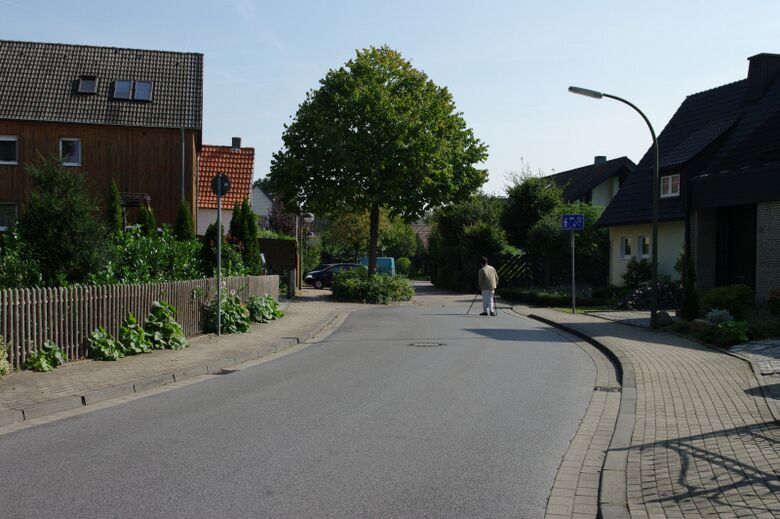 Am Kirchgraben von der Kamener Straße aus