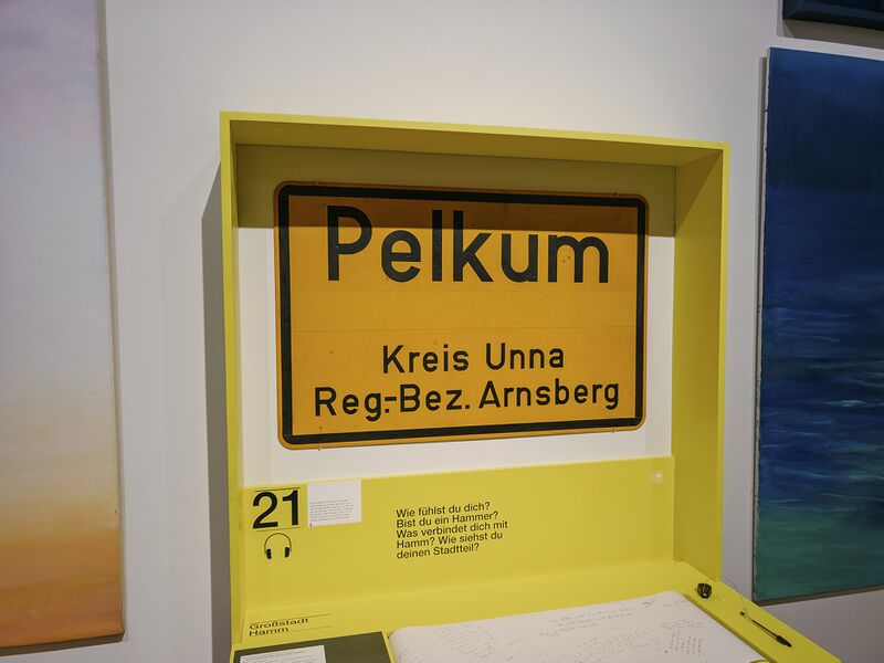 Datei:Ortsschild Pelkum – Kreis Unna.jpg