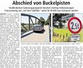 "Abschied von Buckelpisten", Westfälischer Anzeiger, 03.07.2009