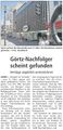 Westfälischer Anzeiger, 10. Januar 2012