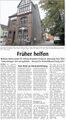 "Früher helfen", Westfälischer Anzeiger, 21. Oktober 2009