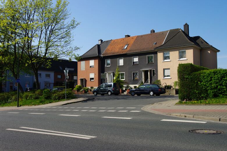 Zum Sachsenhof von der Münsterstraße aus