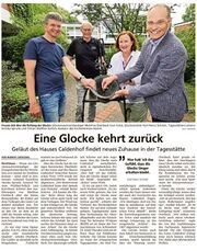 Markus Liesegang - Eine Glocke kehrt zurück - Westfälischer-Anzeiger-Hamm-06.07.2023.jpg