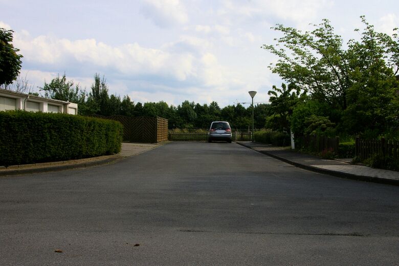 Azaleenstraße vom Untersten Kamp aus