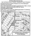 Amtliche Bekanntmachung zur Namensgebung Anneliese–Messner–Weg