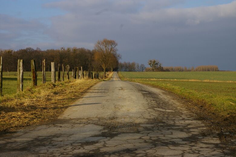 Pollgartenstraße von An der Rehwiese aus