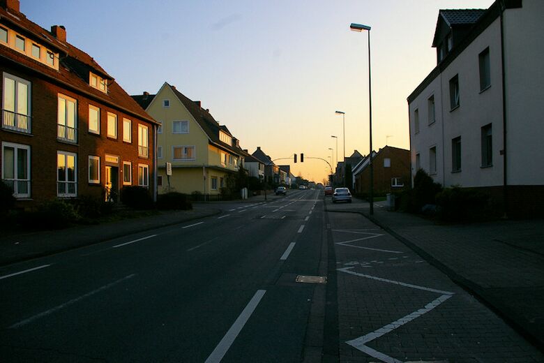 Unterer Heideweg Nähe Brehmstraße Richtung Von-Thünen-Straße