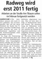 Westfälischer Anzeiger, 15. Oktober 2010