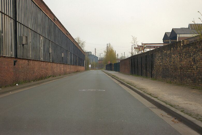 Banningstraße von der Kleinen Alleestraße Richtung Oberonstraße