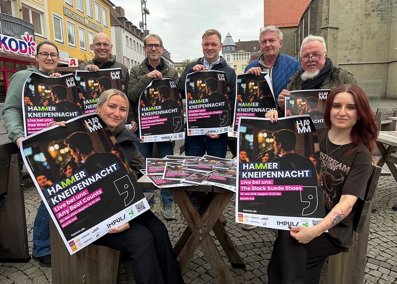 Teilnehmer der 2. Hammer KneipenNacht