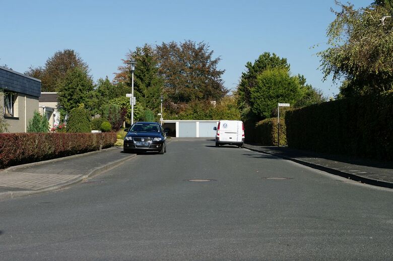 Von-Siemens-Straße von der Schuckertstraße aus