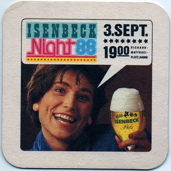 Datei:Bierdeckel Isenbeck Night 1988.jpg