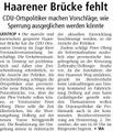 Westfälischer Anzeiger, 29. November 2010