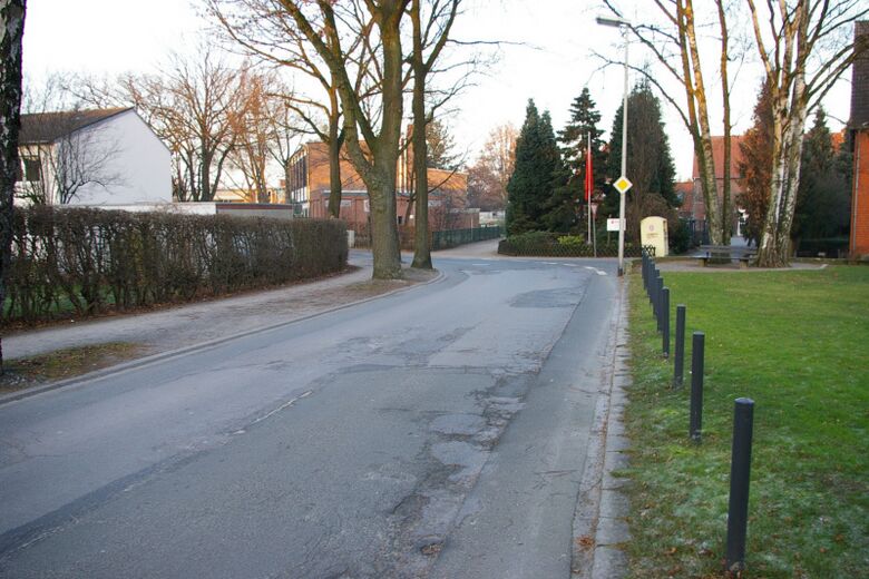 Ewald-Wortmann-Weg von der Von-Thünen-Straße aus