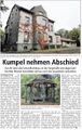 "Kumpel nehmen Abschied", Westfälischer Anzeiger, 9. Oktober 2009