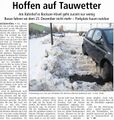 Westfälischer Anzeiger, 5. Januar 2011