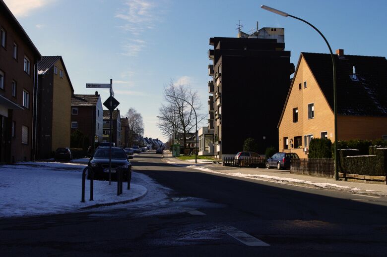 Berliner Straße Ecke Stefanstraße Richtung Barsener Straße