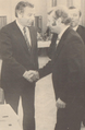 Die beiden Bürgermeister im Jahr 1975