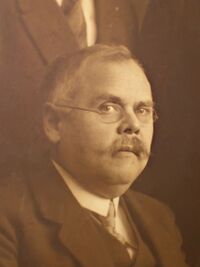 Julius Röper im Dezember 1924