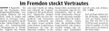 "Im Fremden steckt Vertrautes", Westfälischer Anzeiger, 26. November 2009