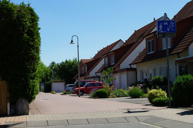 Jasminweg von der Feuerdornstraße aus