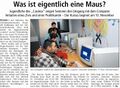 "Was ist eigentlich eine Maus?", Westfälischer Anzeiger, 3. November 2009