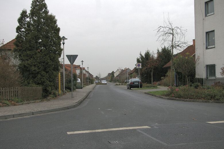 Erikastraße Ecke Fischerstraße Richtung Werler Straße