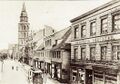 Große Weststraße ca. 1900/1910 (Höckerei), Blickrichtung nach Osten
