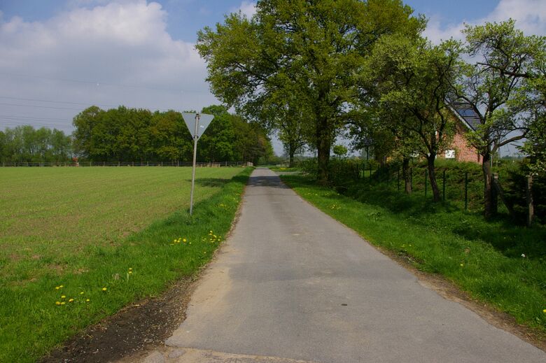 Mersch, südlicher Abzweig von der Lippestraße