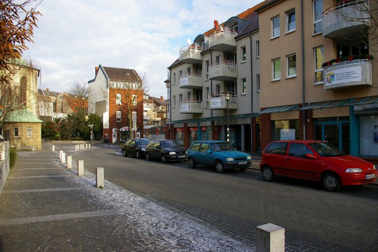 Westhofenstraße vom Südenwall aus Richtung Nassauerstraße