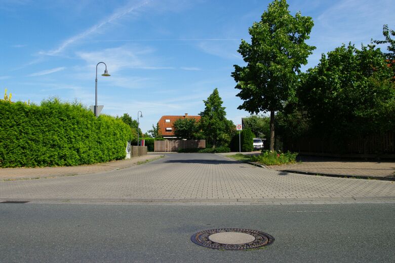 Feuerdornstraße westliche Einfahrt
