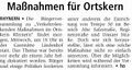 "Maßnahmen für Ortskern", Westfälischer Anzeiger, 10. November 2009