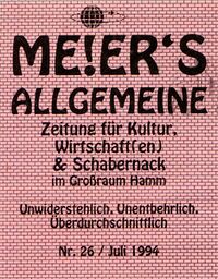 Me!er's Allgemeine (Cover)