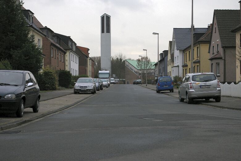 Venusstraße von der Sonnenstraße aus