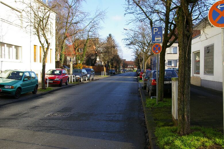 Stiftstraße von der Werler Straße aus